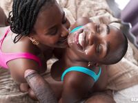 Black Hoes Zawaadi And Lexi Luv Get Pounded In Bed photos (Zaawaadi)