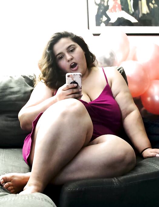 Nasty BBW Karla Lane Fucks Her Man With A Strap-on Dildo