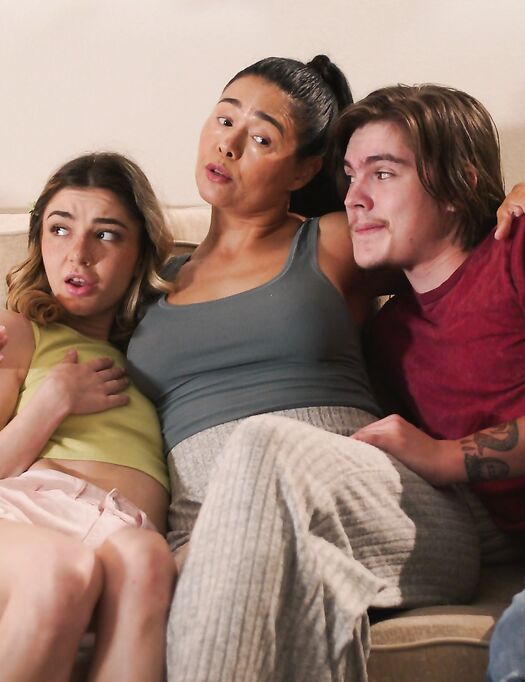 Exotic Mature Dana Vespoli Is Having Fun With Her Step Children photos (Demi Hawks)