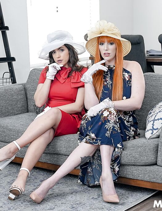 Saucy MILFs Lauren Phillips And Valentina Bellucci Get Fucked Balls Deep